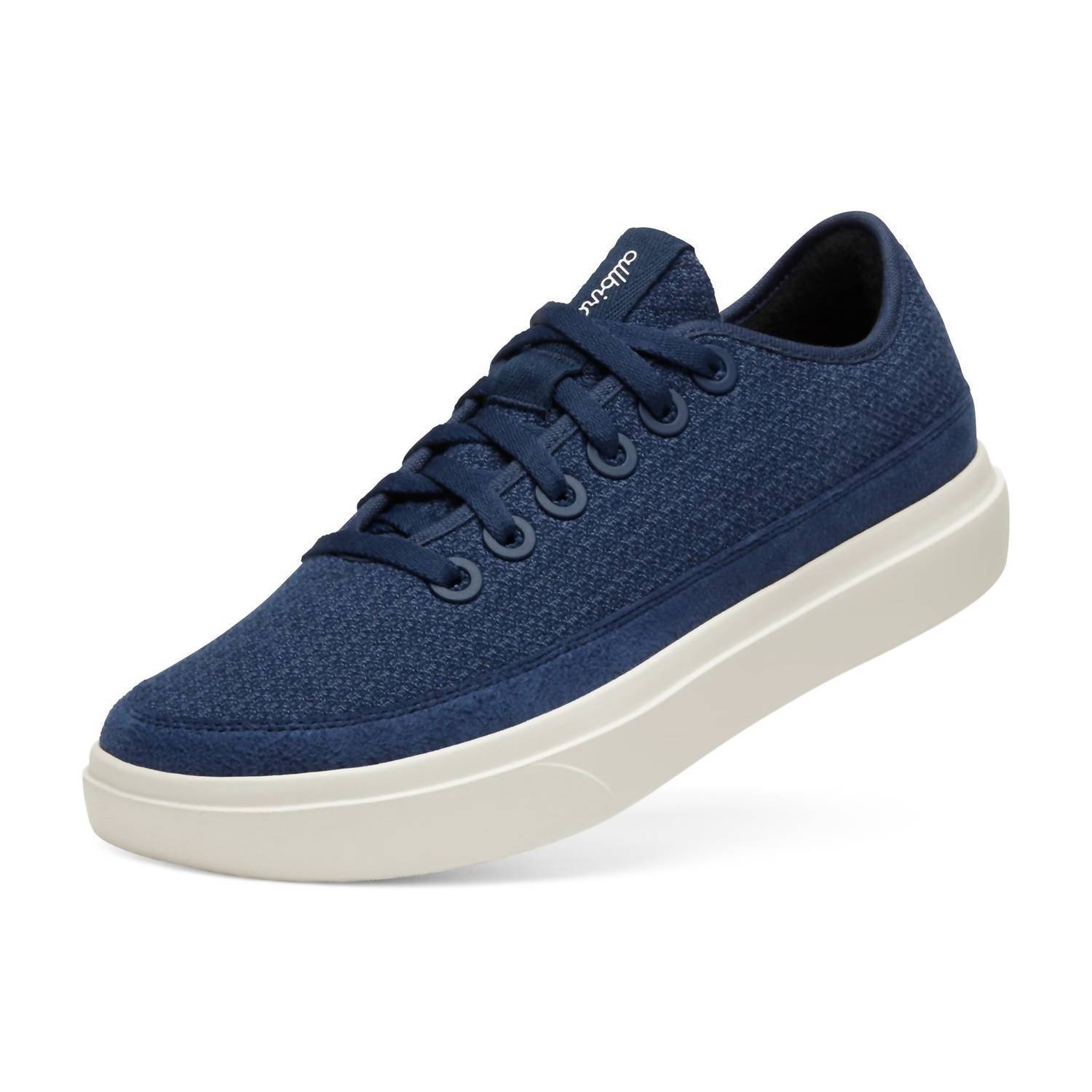 New Allbirds Men's Wool Piper Go Casual Comfort Sneakers In Blue, White